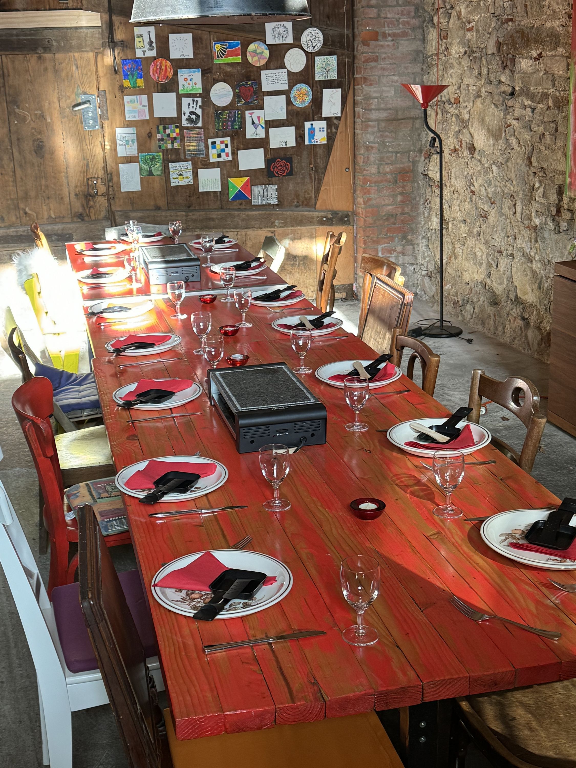 d'Schüüre in Effingen ist bereit für Racletteplausch